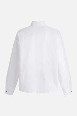 Concert Outfit Graphic Portrait Print Long-Sleeve Shirt