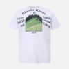 Concert Outfit Graphic Scenic Print T-Shirt