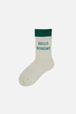 Concert Outfit HELLO SUNDAY' Socks