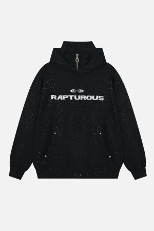 Concert Outfit High Street Letter Leisure Hoodie