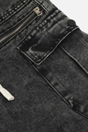 Concert Outfit High Street Loose Drawstring Trousers