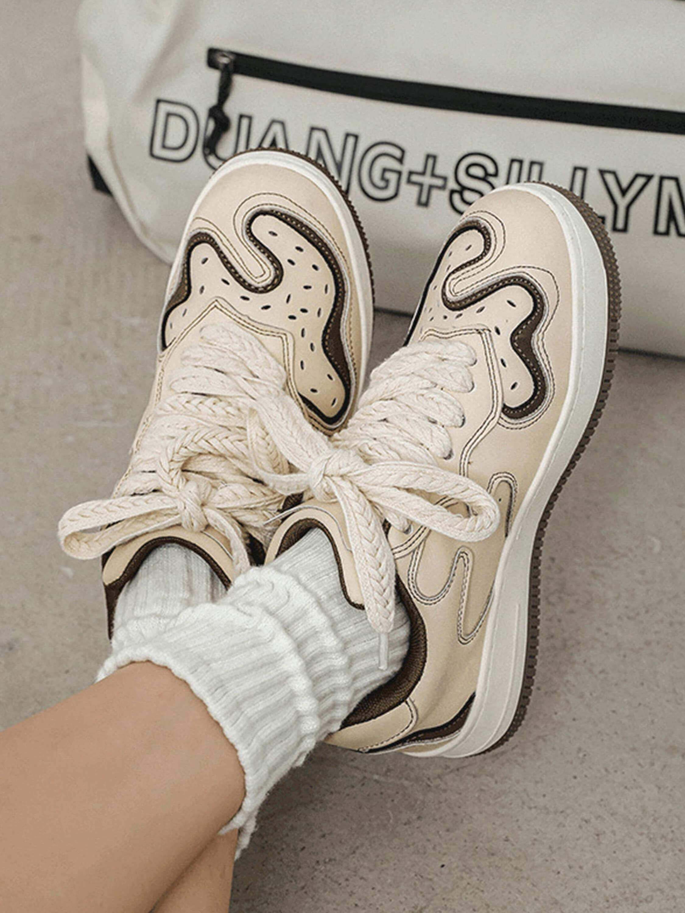 Concert Outfit High Street Niche Design Skateboard Couple Shoes