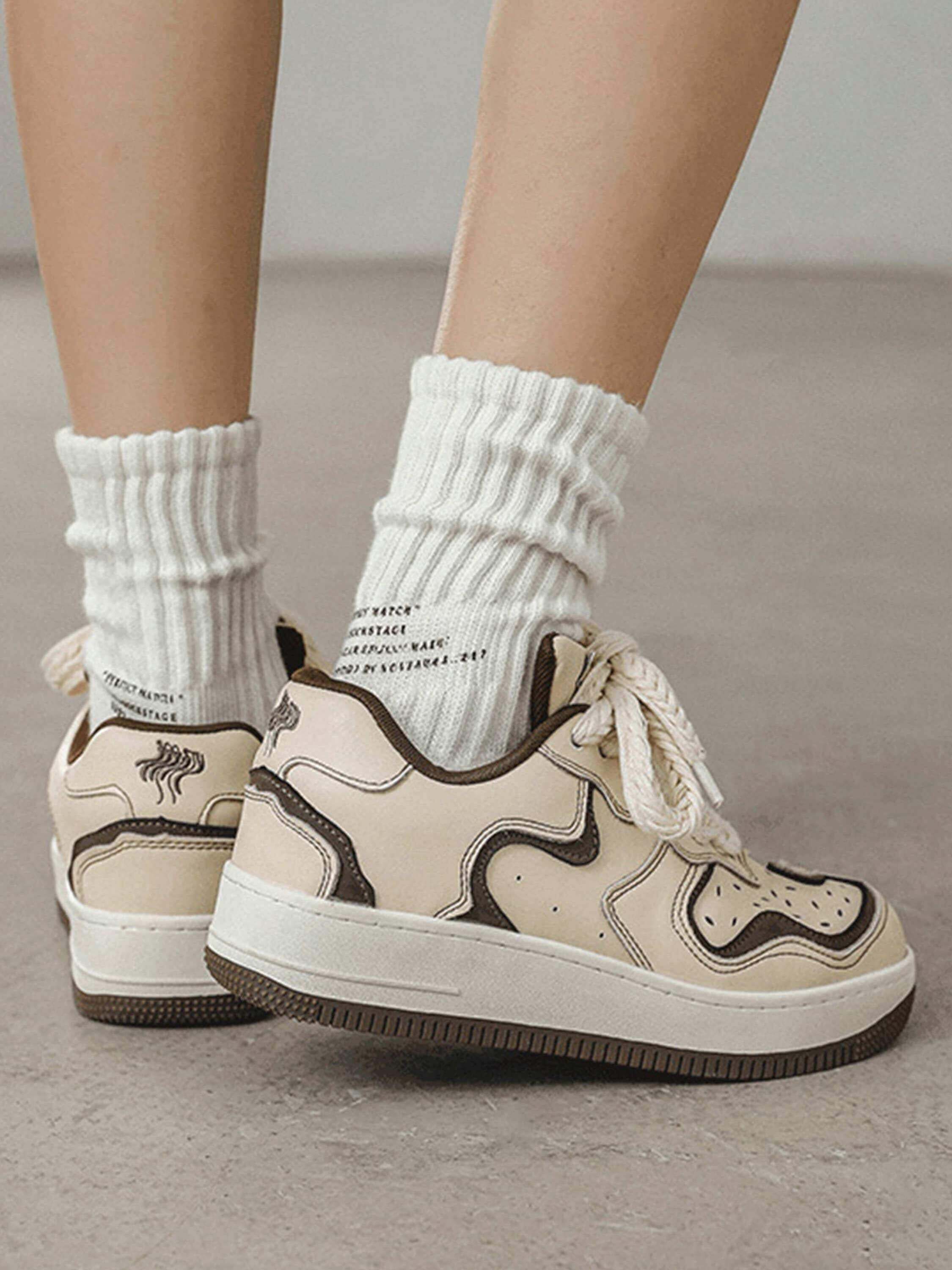 Concert Outfit High Street Niche Design Skateboard Couple Shoes