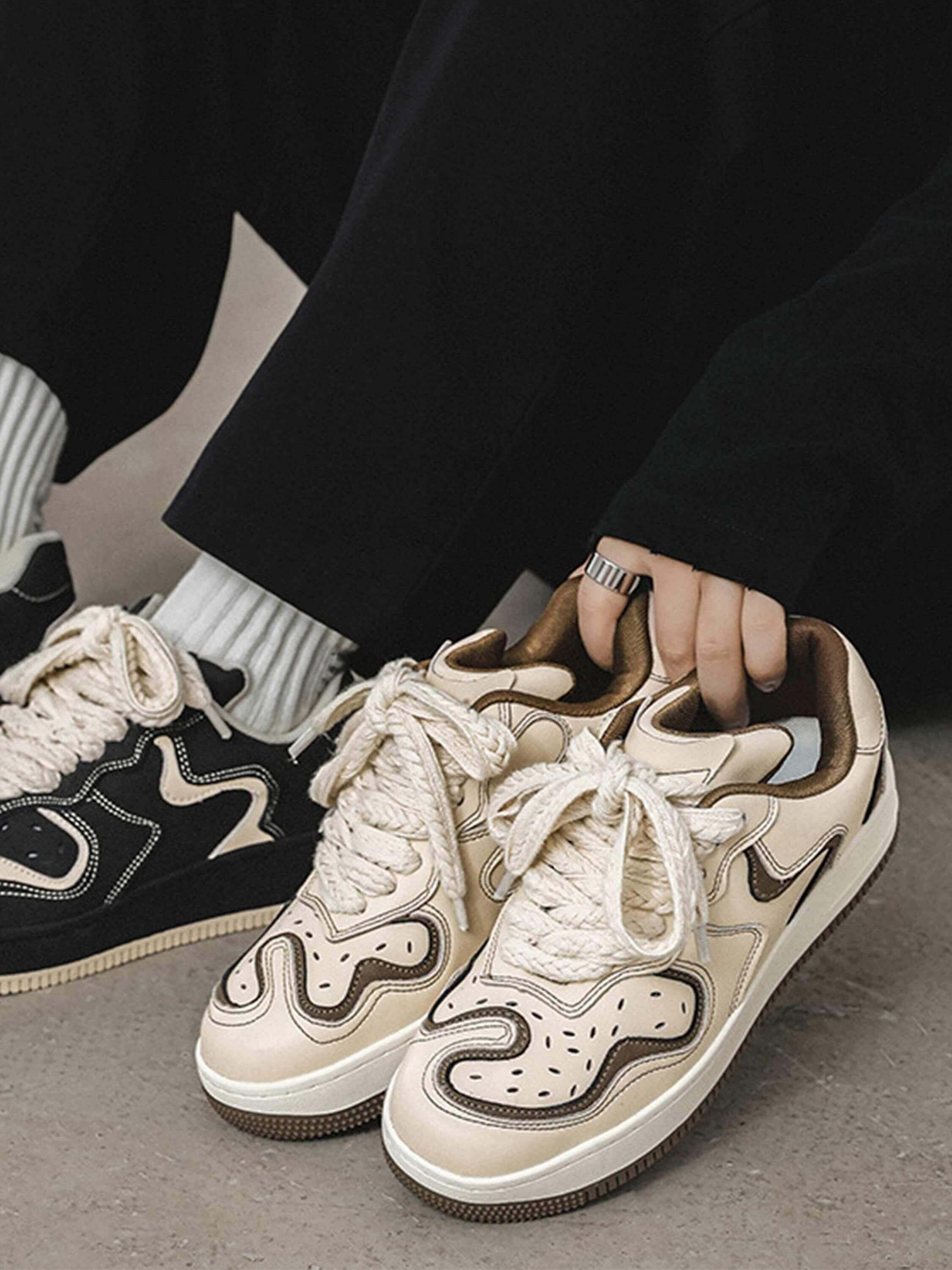 Concert Outfit High Street Niche Design Skateboard Couple Shoes