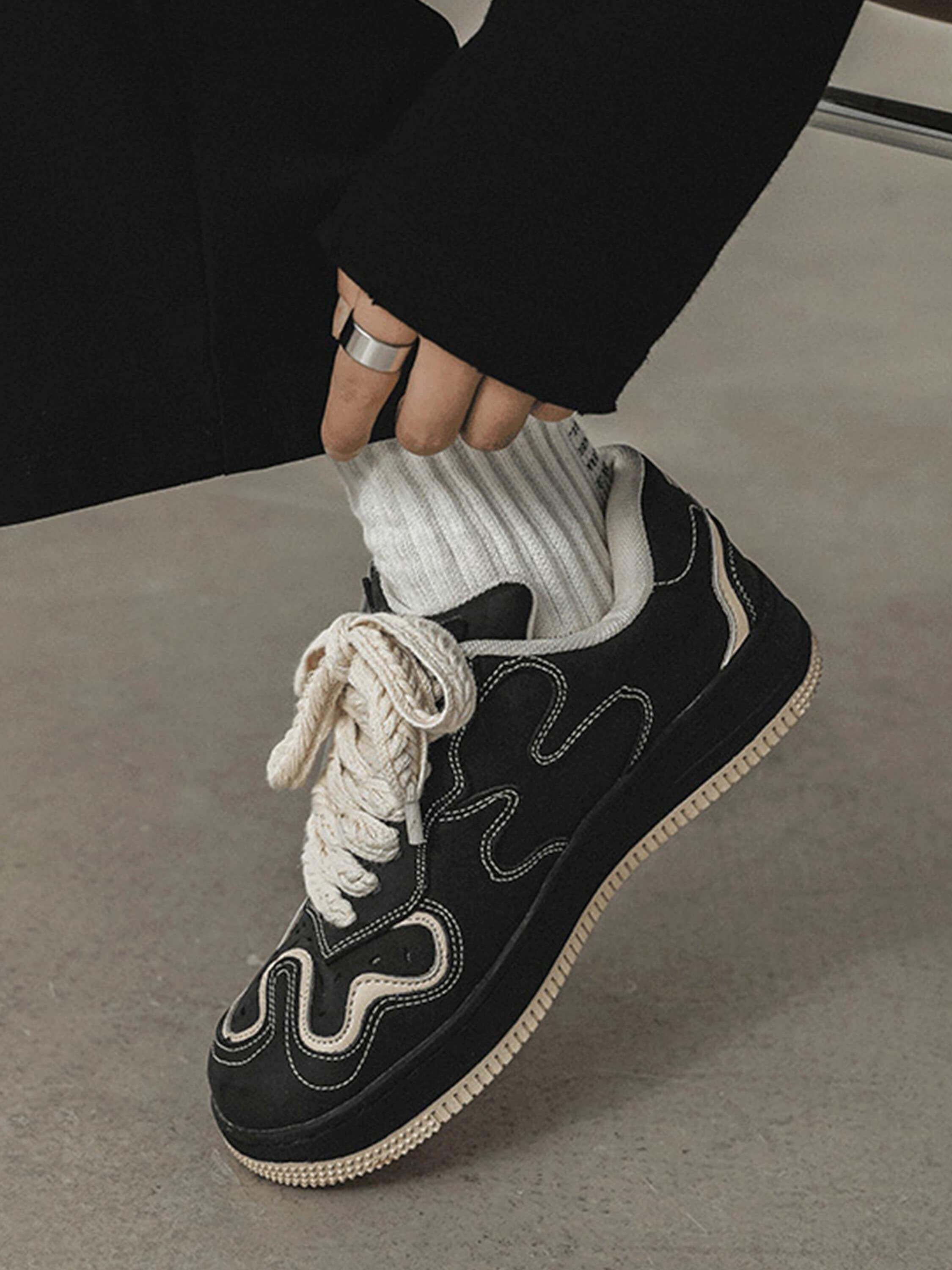 Concert Outfit High Street Niche Design Skateboard Couple Shoes