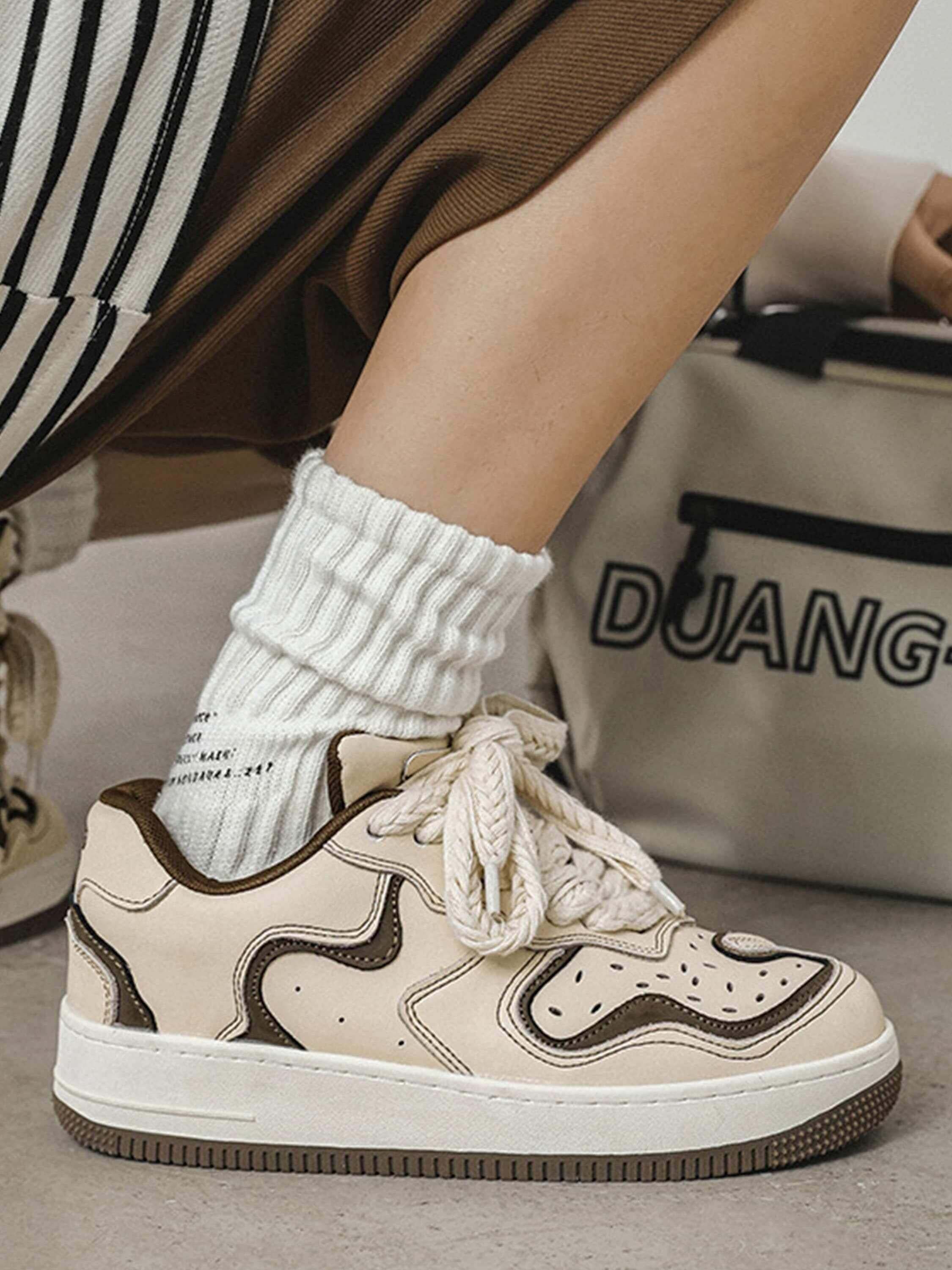 Concert Outfit High Street Niche Design Skateboard Couple Shoes