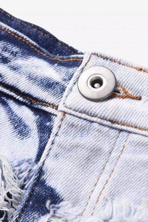 Concert Outfit High Street Old Washed Slim Fit Jeans