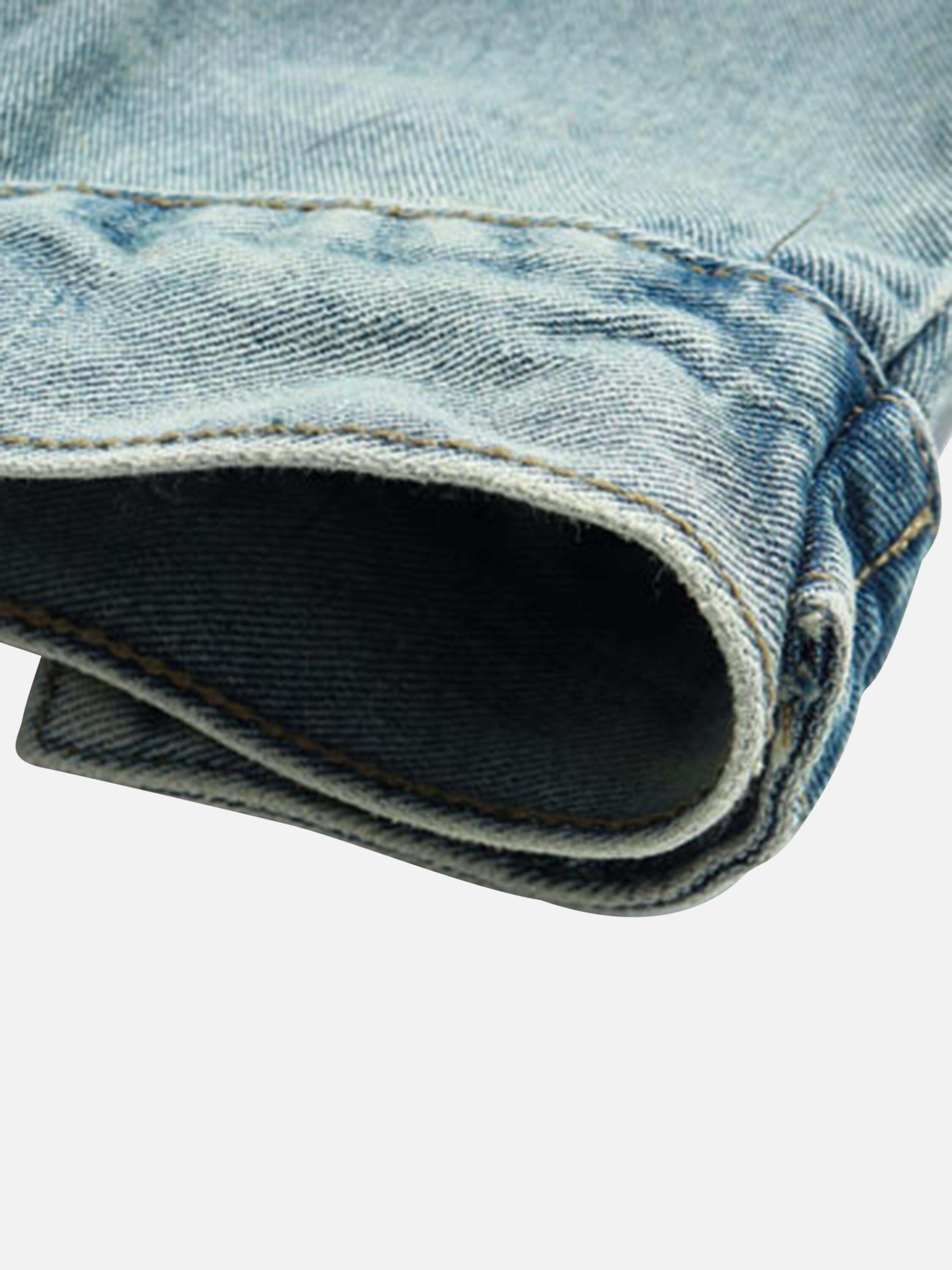 Concert Outfit High Street Washed Denim Hoodie