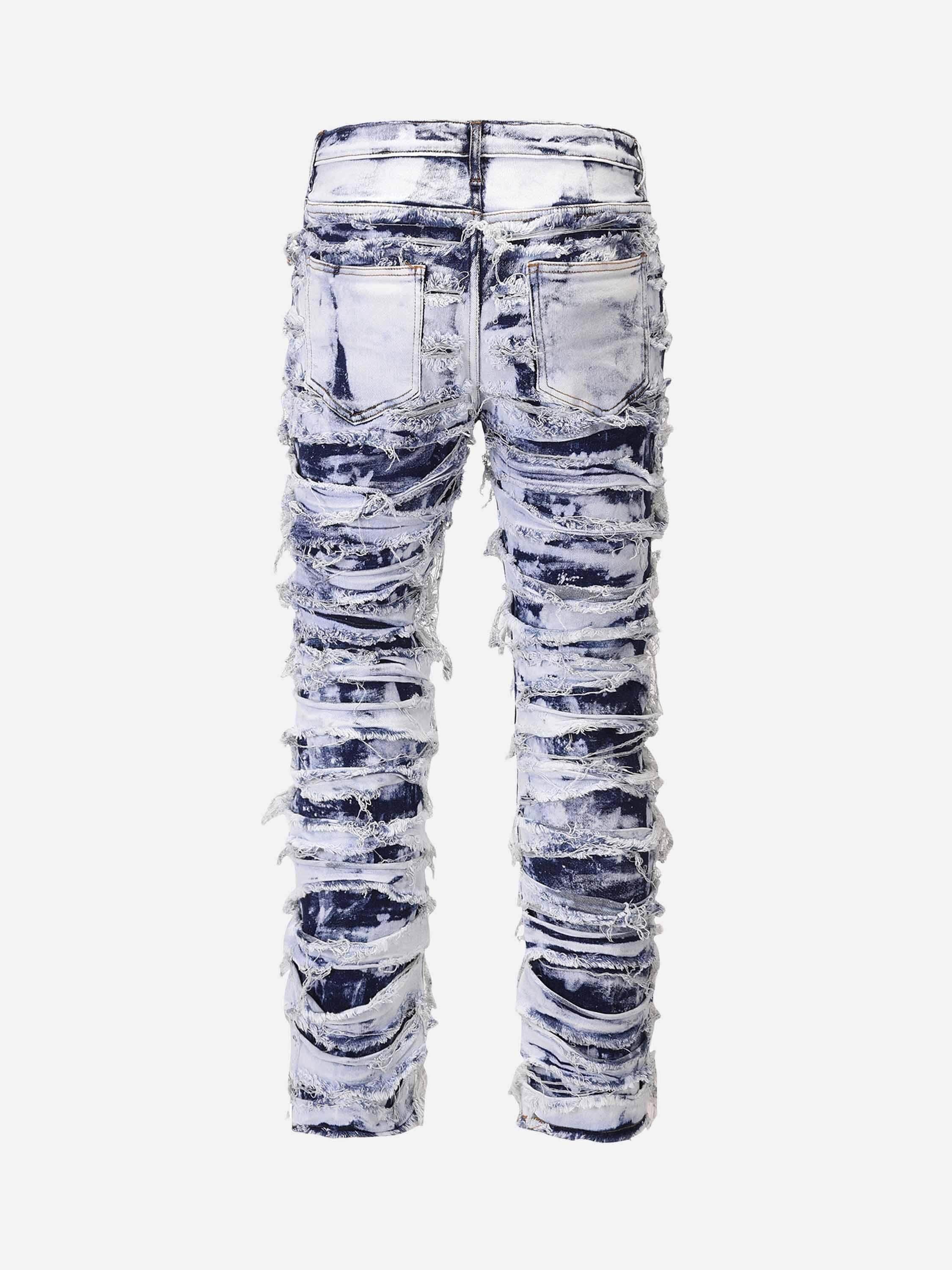 Concert Outfit High Street Washed Slim Fit Jeans