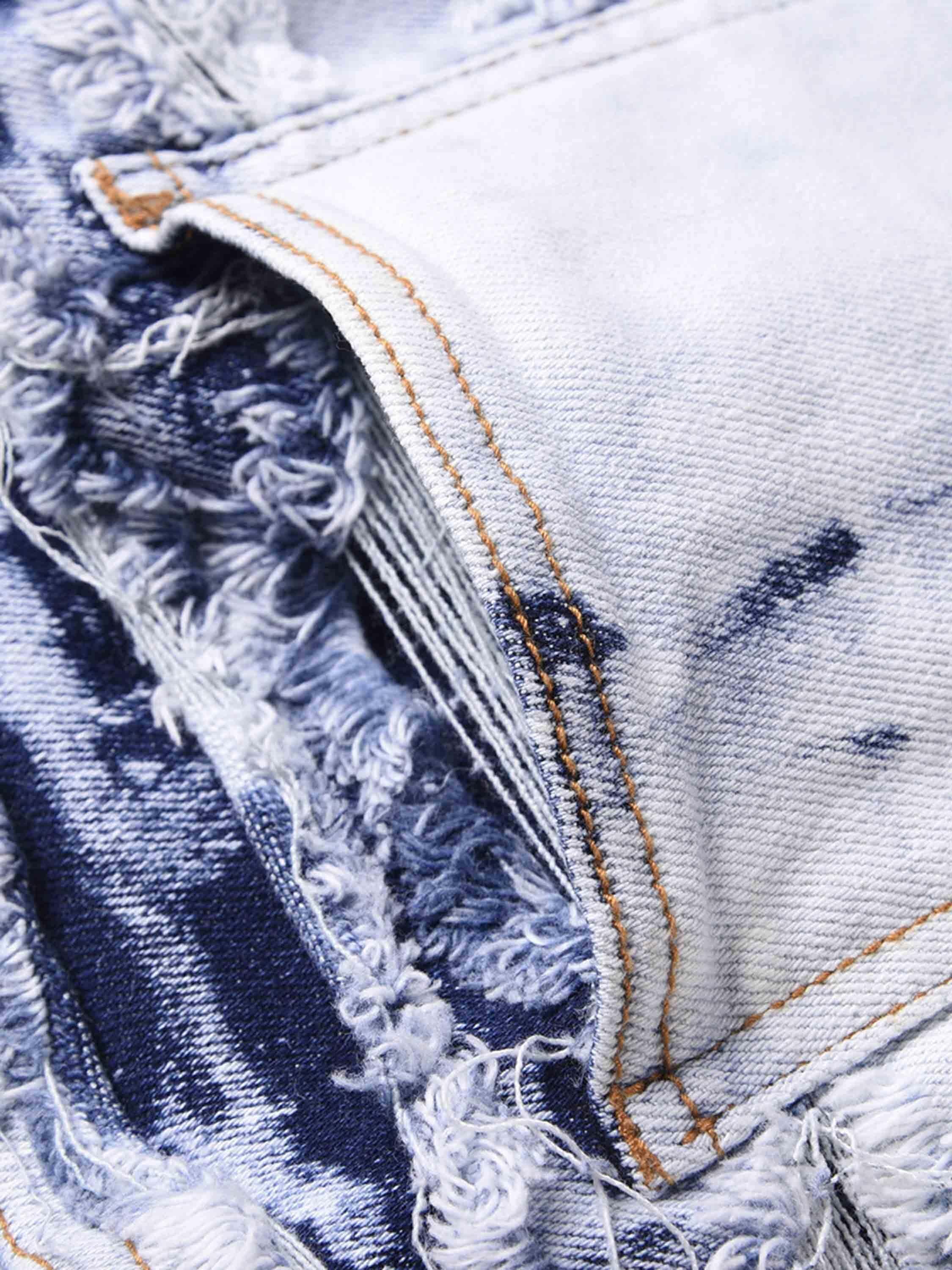 Concert Outfit High Street Washed Slim Fit Jeans