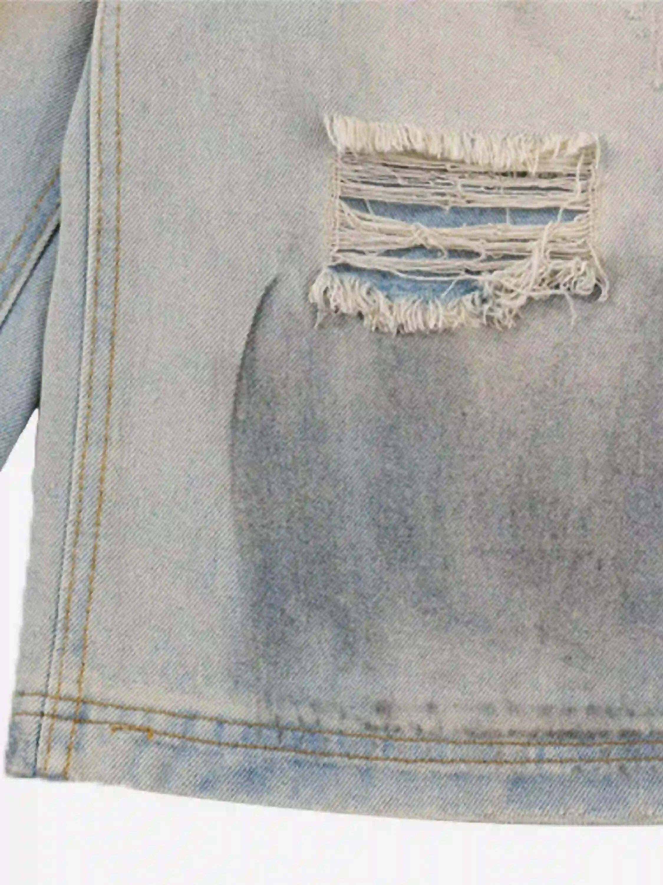 Concert Outfit High Street Yellow Mud Dyed Denim Shorts