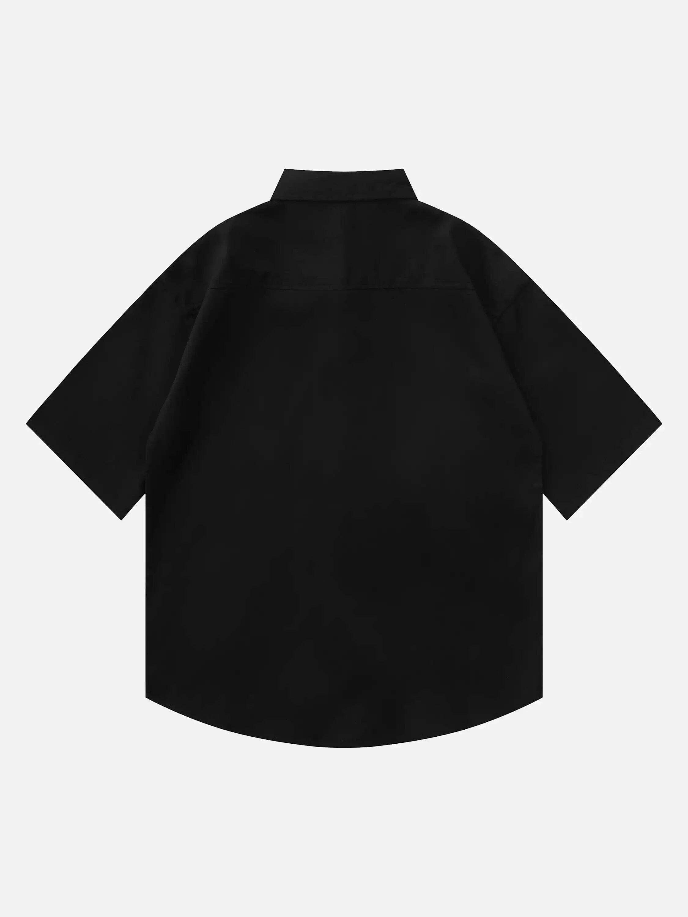 Concert Outfit Hip-Hop Printed Shirt