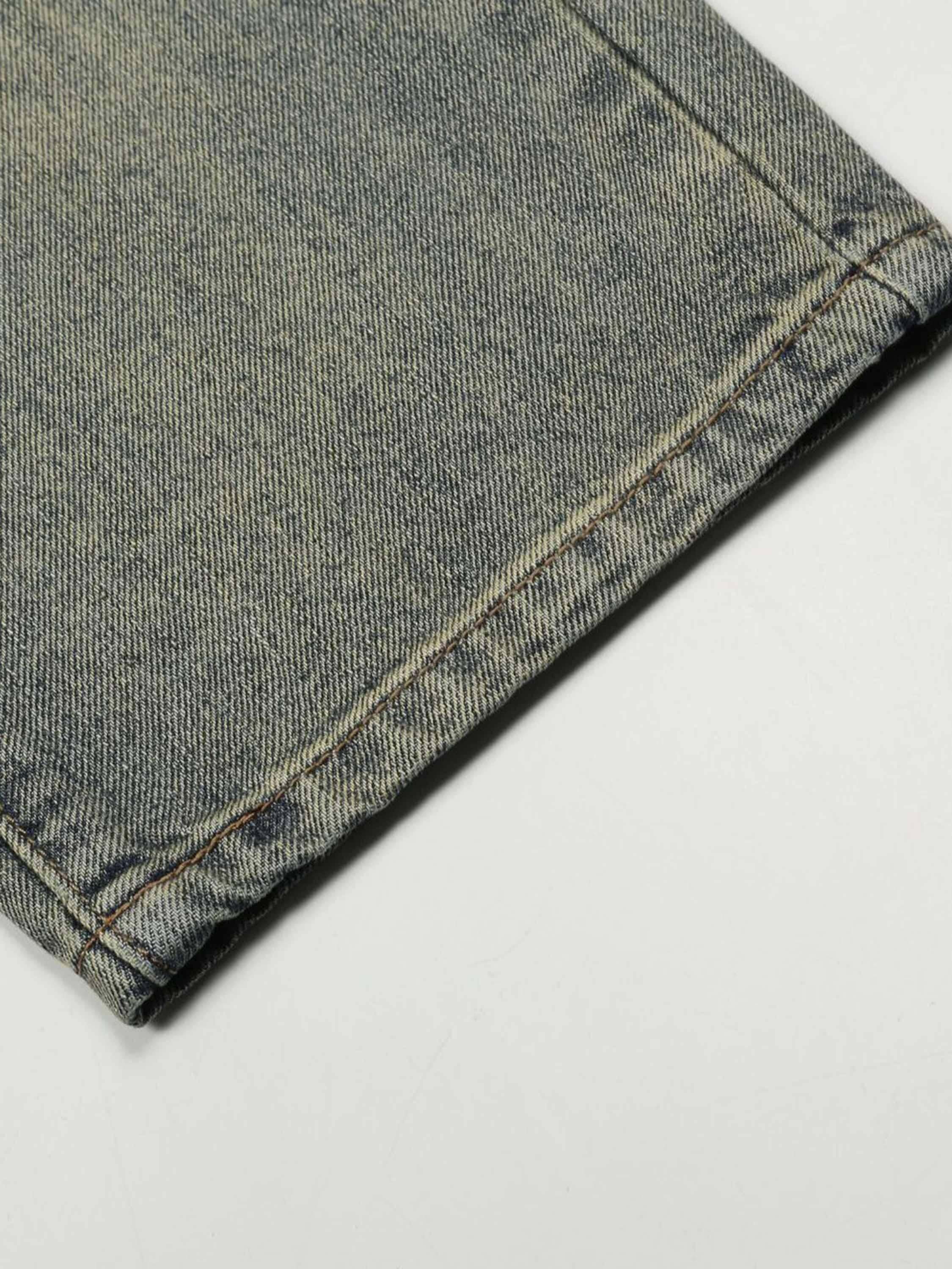 Concert Outfit Hip Hop Retro Patch Denim Jeans