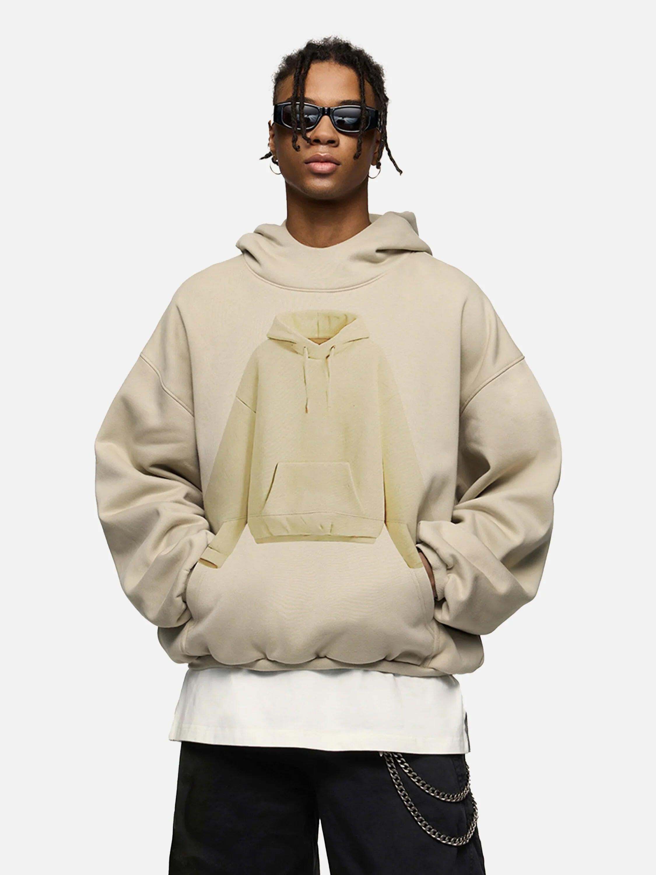 Concert Outfit Hoodie Pattern Printed Hoodie