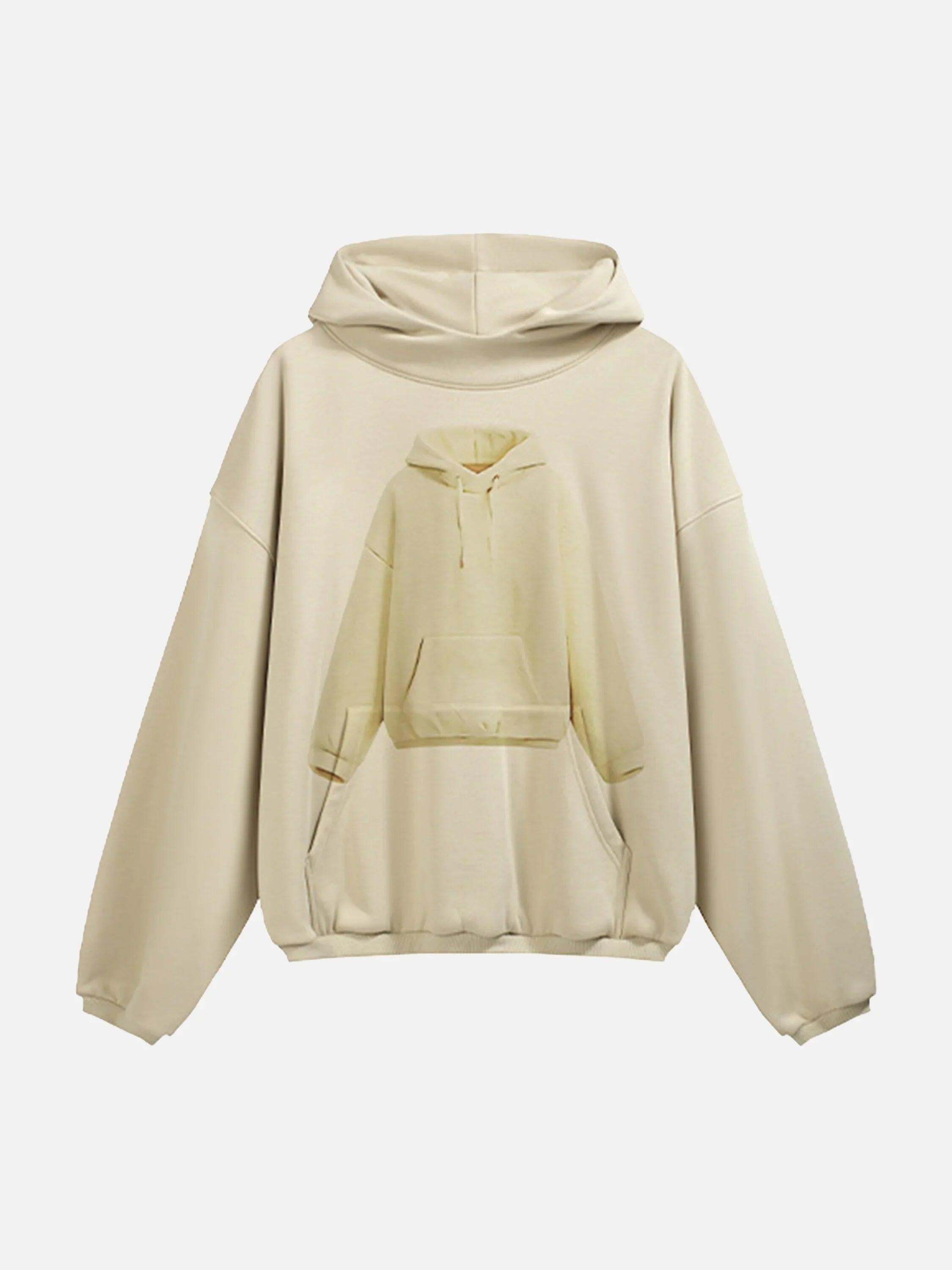 Concert Outfit Hoodie Pattern Printed Hoodie