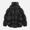 Concert Outfit Irregular Split Pleats Winter Coat