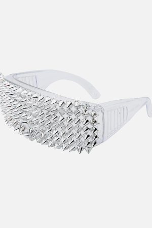 Concert Outfit Large Frame Outdoor Rivet Sunglasses