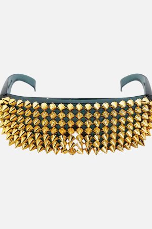 Concert Outfit Large Frame Outdoor Rivet Sunglasses