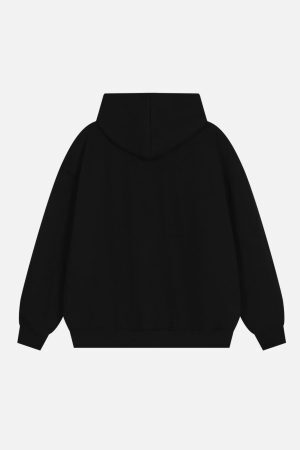 Concert Outfit Lazy Style Letter Embroidery Hoodie