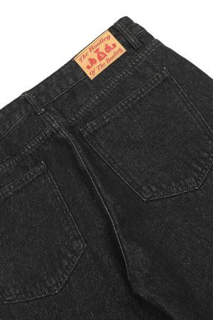 Concert Outfit Letter Embroidery Hip-Hop Washed Jeans