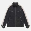 Concert Outfit Matte PU Moto Leather Jacket