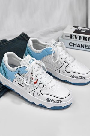 Concert Outfit Mesh Breathable Board Shoes