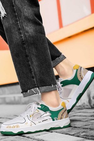 Concert Outfit Mesh Breathable Board Shoes