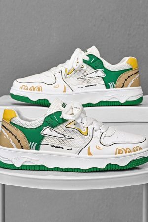 Concert Outfit Mesh Breathable Board Shoes