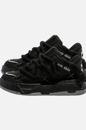 Concert Outfit Niche Trendy Thick-Soled Board Shoes