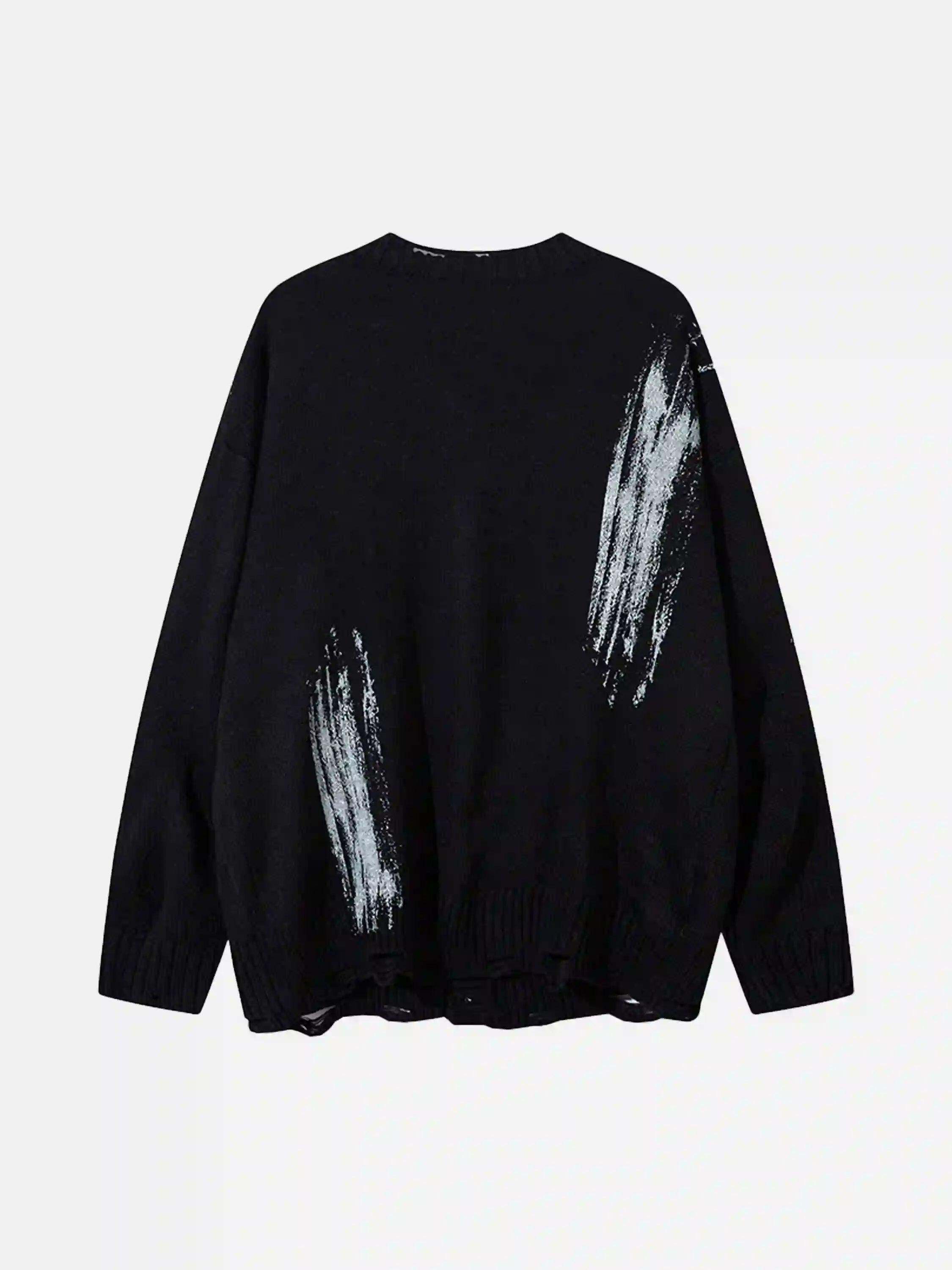 Concert Outfit Palm Graffiti Cardigan