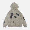 Concert Outfit Patchwork Hoodie