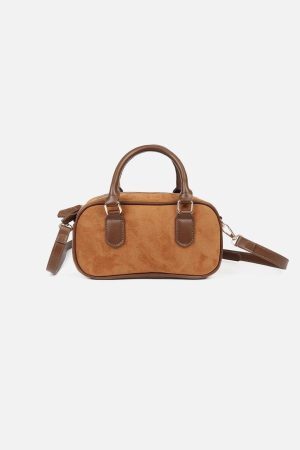 Concert Outfit Plush Dog Suede Bag