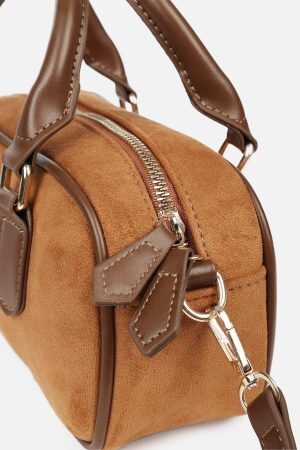 Concert Outfit Plush Dog Suede Bag