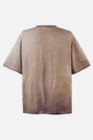 Concert Outfit Portrait Print Crew Neck T-Shirt