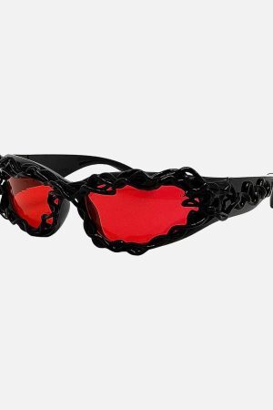 Concert Outfit Punk Hip-Hop Futuristic Sunglasses