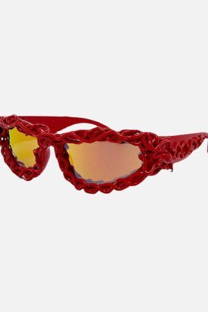 Concert Outfit Punk Hip-Hop Futuristic Sunglasses