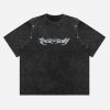 Concert Outfit Punk Personality Alphabet T-Shirt