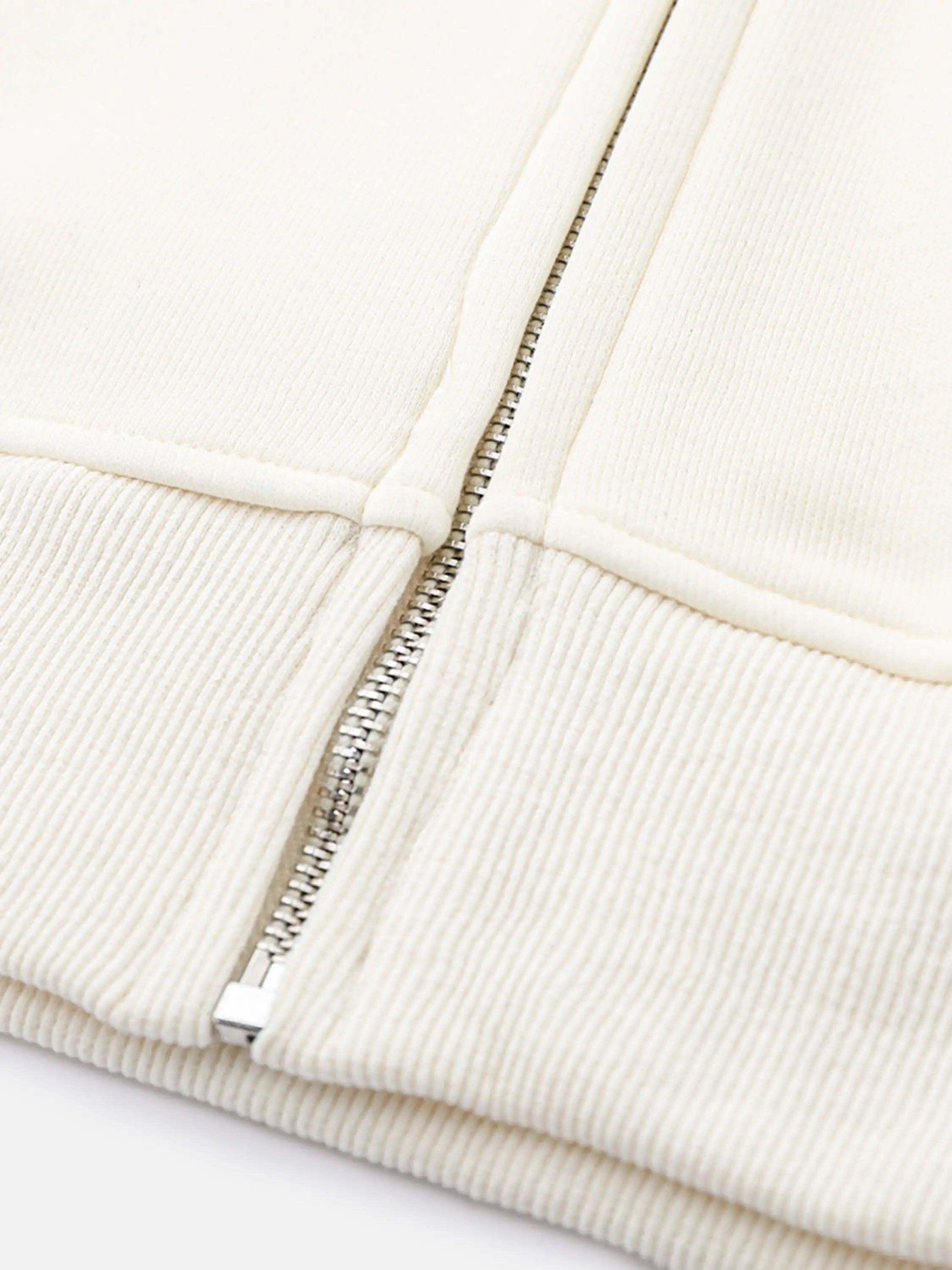 Concert Outfit Rainbow Musical Notes Embroidered Hoodie