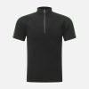 Concert Outfit Retro Cleanfit Quarter Zip- Up T-Shirt