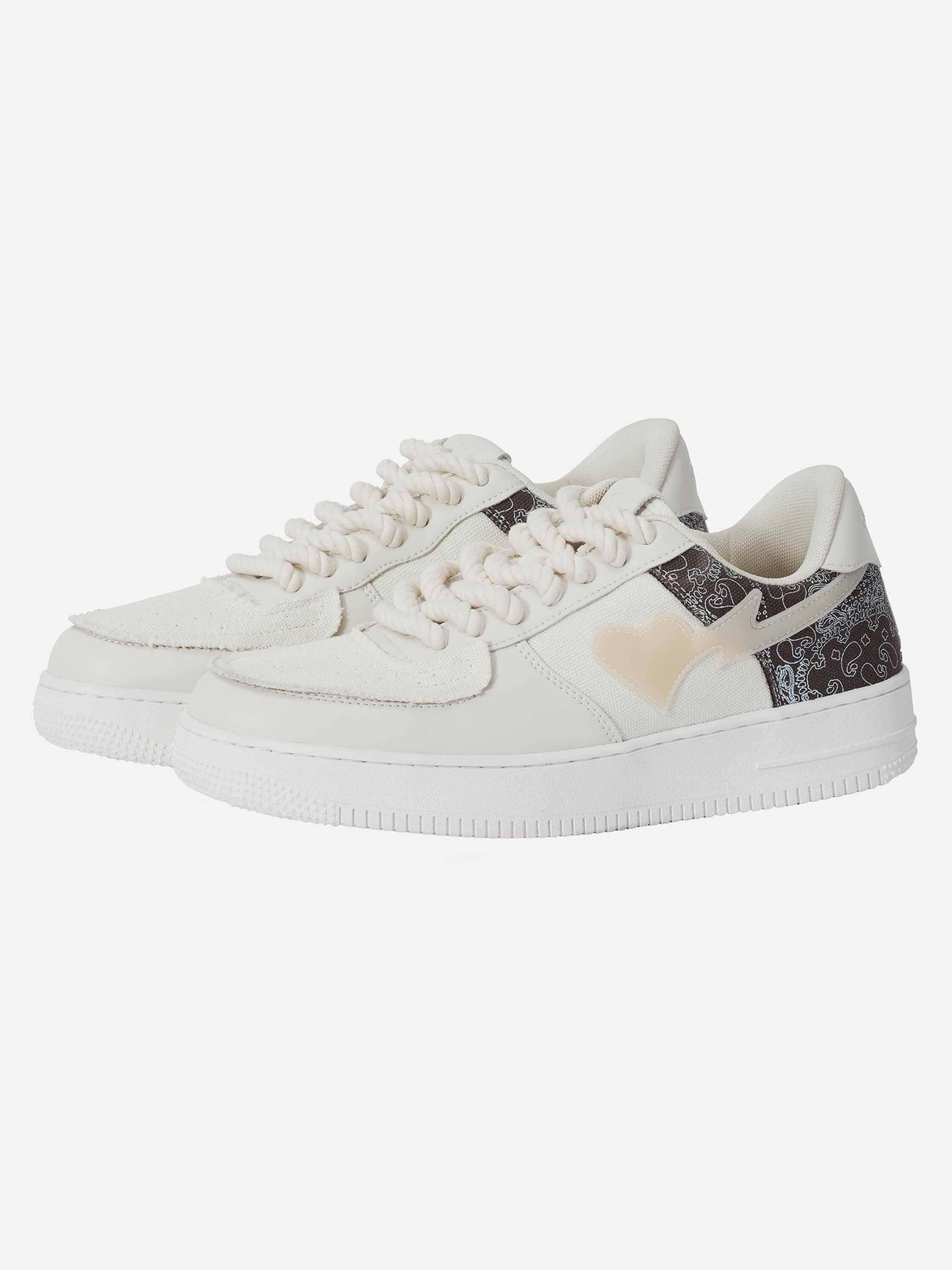 Concert Outfit Retro High Street Men's Low Top Skate Casual Shoes