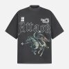 Concert Outfit Retro Oil Painting Print T-Shirt
