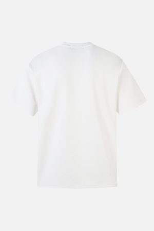 Concert Outfit Retro Rivet Letter Embroidered T-Shirt