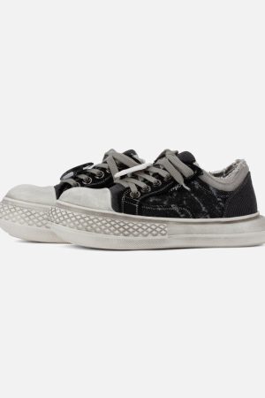 Concert Outfit Retro Ugly Cute Street Rap Sneakers