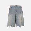 Concert Outfit Rhinestone Application Jorts