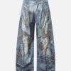 Concert Outfit RO Style Washed Barrel Jeans