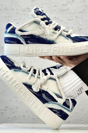 Concert Outfit Rope Knot Design Fashion Sneakers