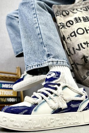 Concert Outfit Rope Knot Design Fashion Sneakers