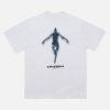 Concert Outfit Sci-Fi Metal Silhouette Loose Oversize T-Shirt