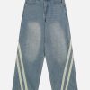 Concert Outfit Slant Stripe Jeans