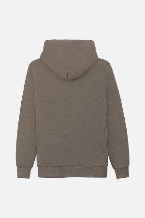 Concert Outfit Smudge-Dyed Letter Print Hoodie